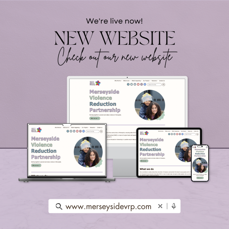 Merseyside Violence Reduction Partnership launches new website 