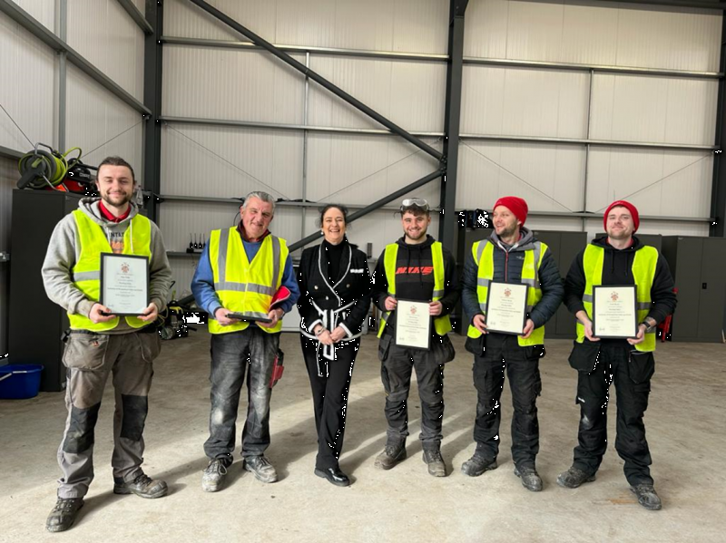 Sefton Mayor has congratulated Southport Pleasureland's maintenance team