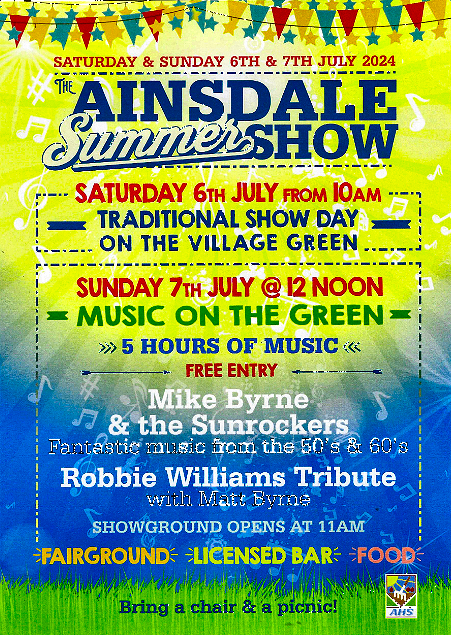 Get ready for the 102nd Ainsdale Summer Show 