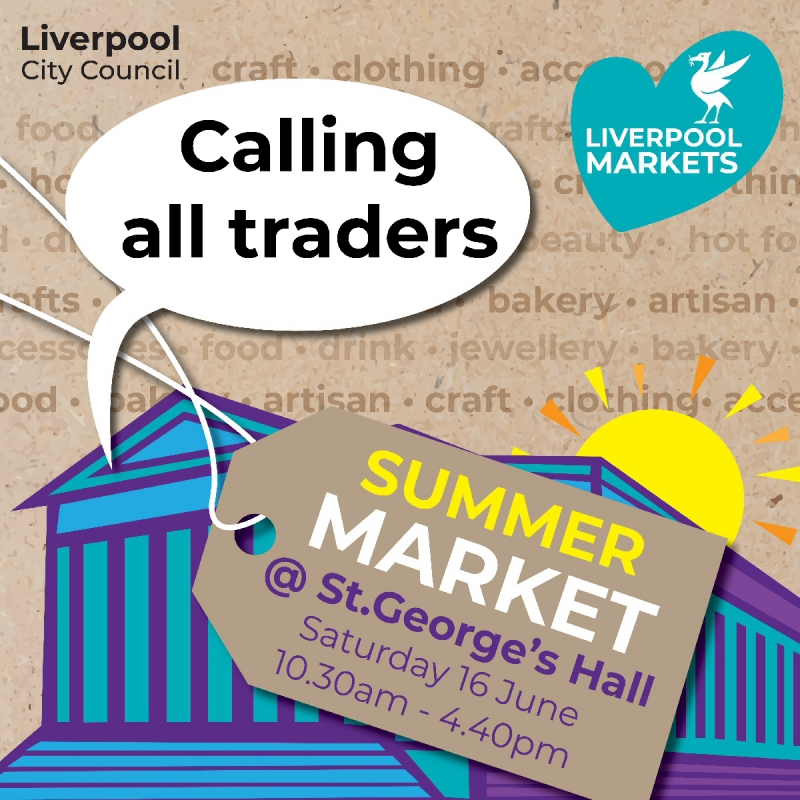 Set out your stall at St George's Hall!