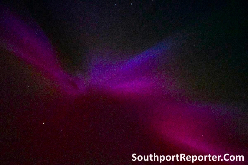 Arora Borealis light up the UK sky following a solar storm