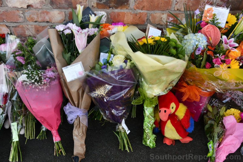 Vigil at Southport Town Hall