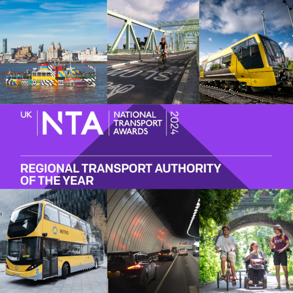 Liverpool City Region Combined Authority placed in top spot as it wins Regional Transport Authority of the Year at prestigious UK awards