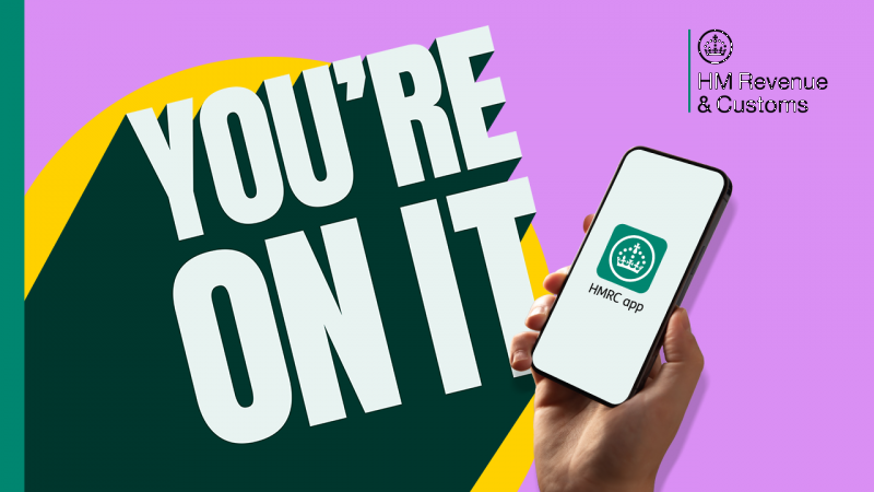 Do 1 thing – get on the HMRC app