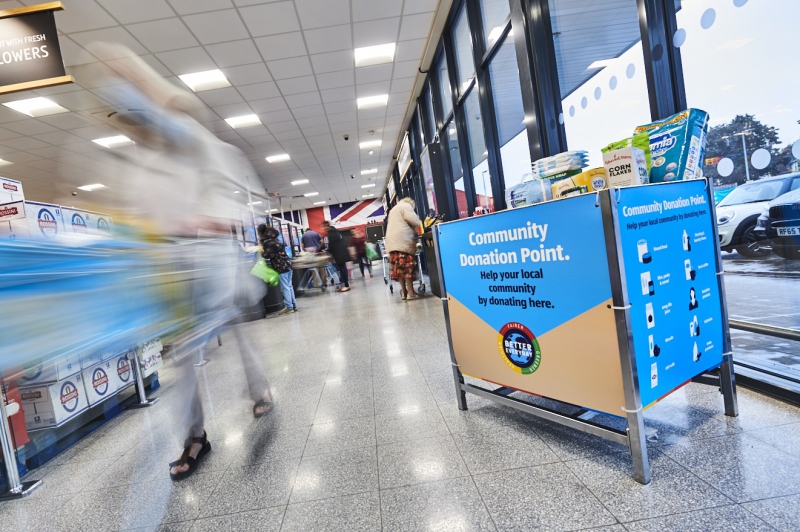 Aldi launches donation drive as foodbanks brace for tough Christmas 