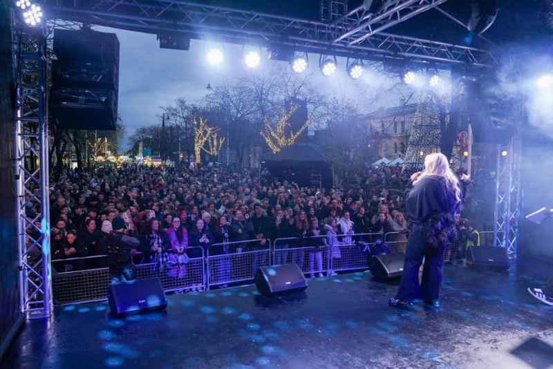 Local children were stars of the show as Southport Festive Fun Day brought town together