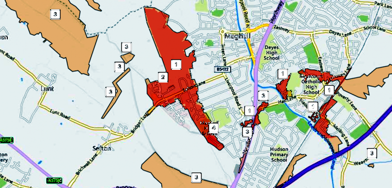 Red Flood warning for:- Fouracres and The Crescent, Maghull - Updated:- 6:16 pm, on:- 1 January 2025