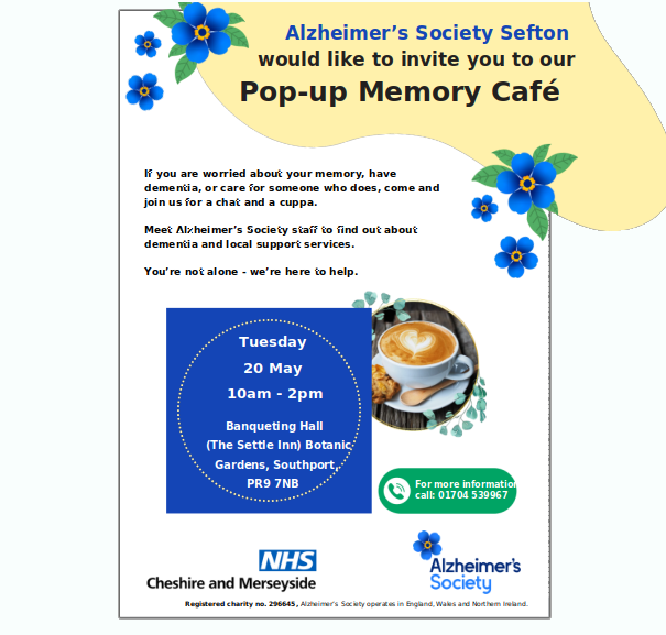 Dementia Action Week events in Southport
