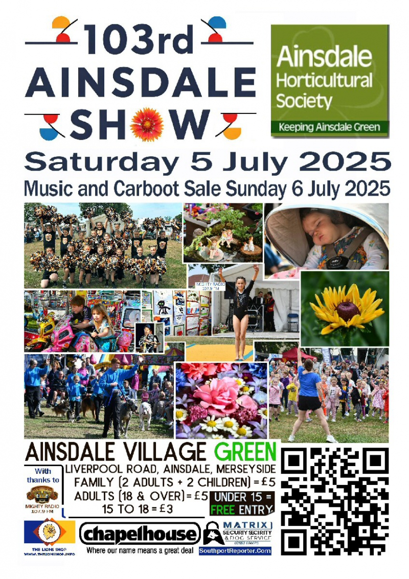 Meet Miss England, Charlotte Grant at the 103rd Ainsdale Show ghost weekend!