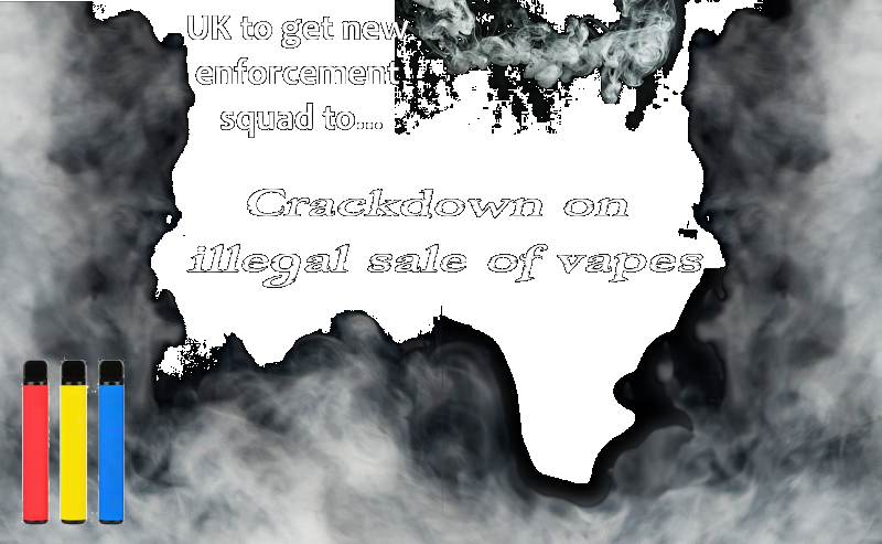 Crackdown on illegal sale of vapes