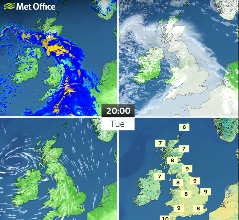 Yellow Warning for Wind affecting North West England