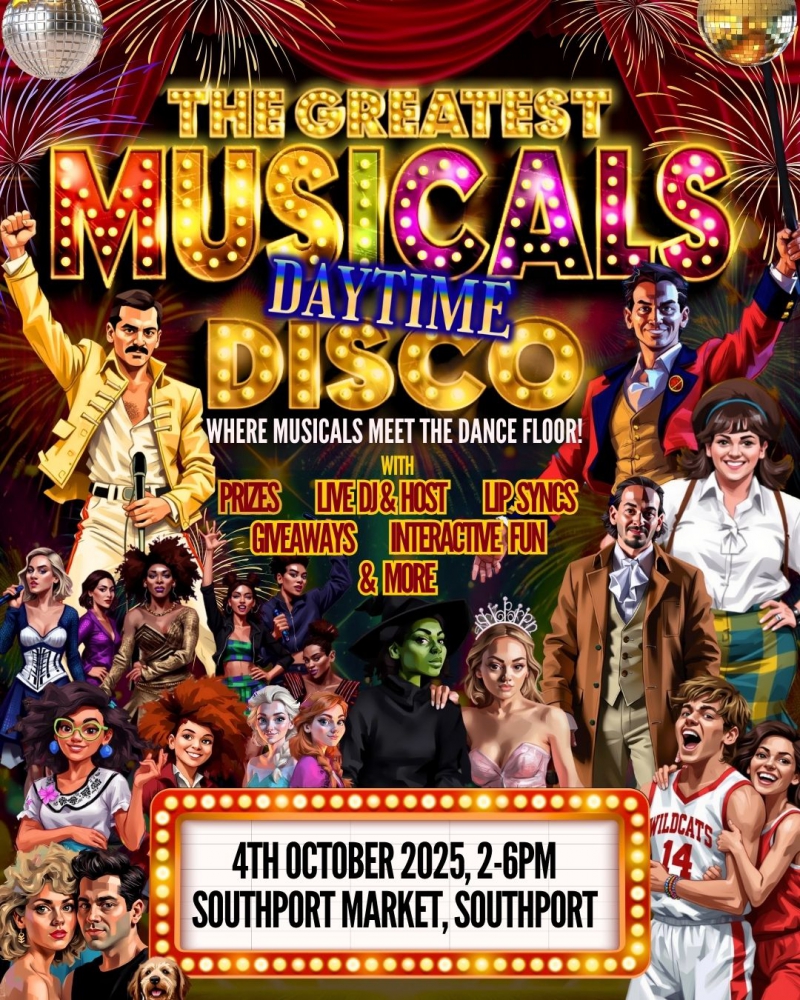 Jericho Entertainment Announces a Musicals Themed Disco at Southport Market 