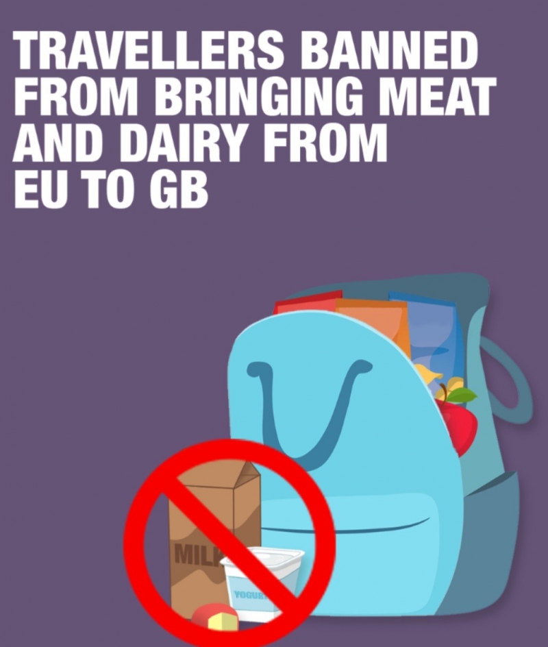 Travellers Warned:- Don’t Bring Banned Foods Back from the EU