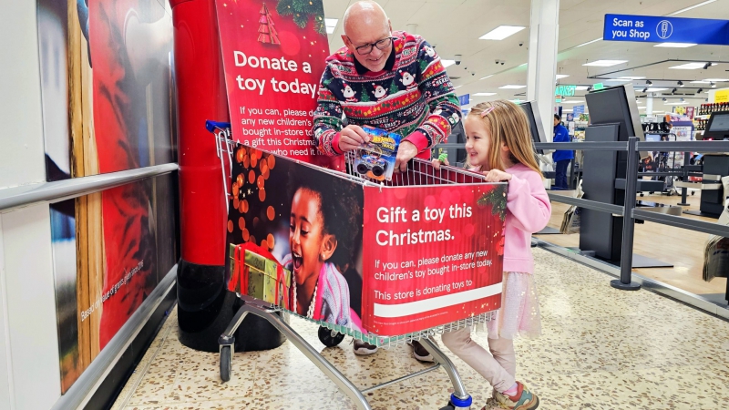 Southport Tesco customers can spread festive joy by gifting toys this Christmas