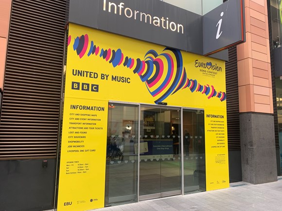 Pop-up Eurovision Job Centre opens in Liverpool ONE