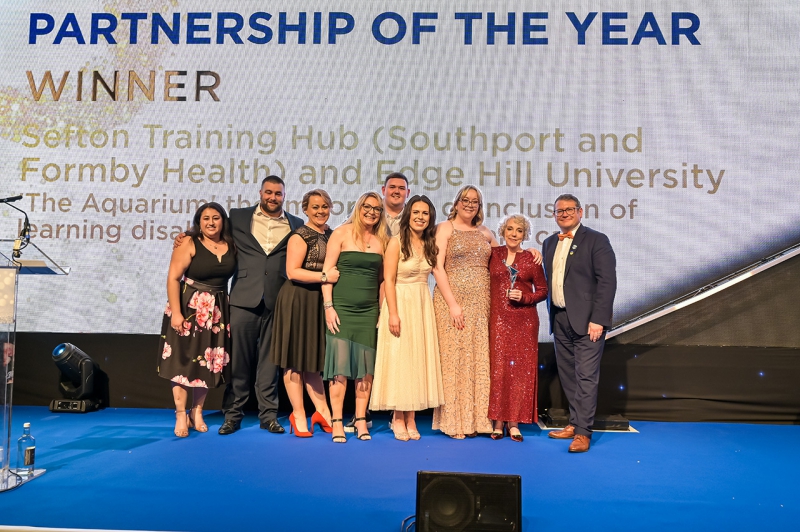 Sefton Training Hub and Edge Hill University Win Prestigious Student Nursing Times Award