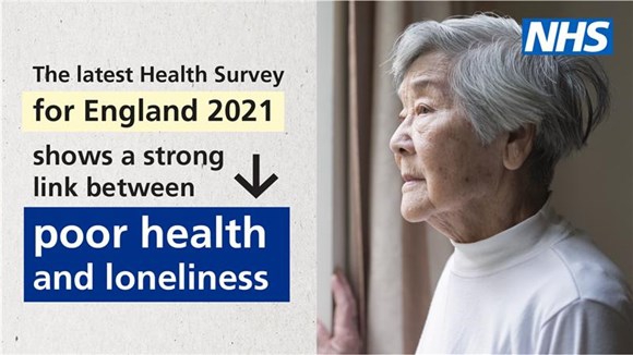 New survey of public health shows strong link between poor health and loneliness