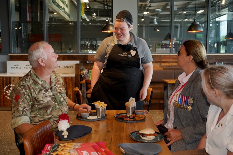 Morrisons is offering Soldiers and Veterans 50% OFF in its Cafés for Armed Forces Day 