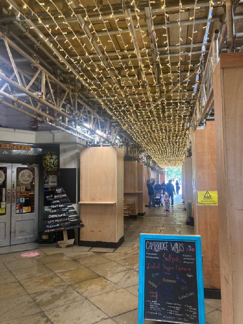 Cambridge Arcade in Southport turned into tunnel of lights to attract more visitors