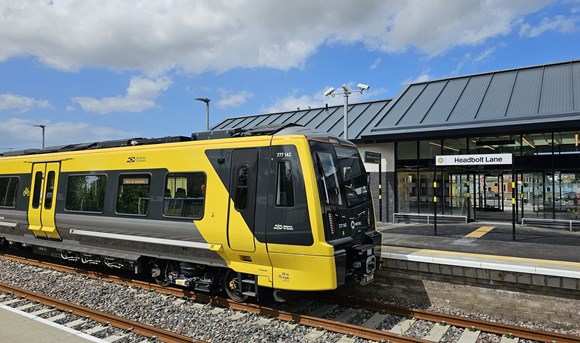 Next Stop:- Headbolt Lane – £80m station served by UK’s first battery powered trains to open this week