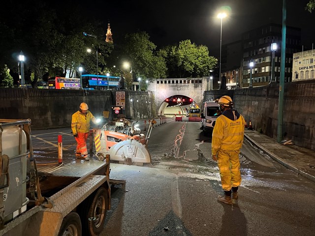 New images reveal scale of work as part of £11m Queensway Tunnel upgrade