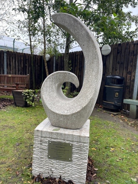 Memorial sculpture unveiled at Tameside General Hospital to honour 