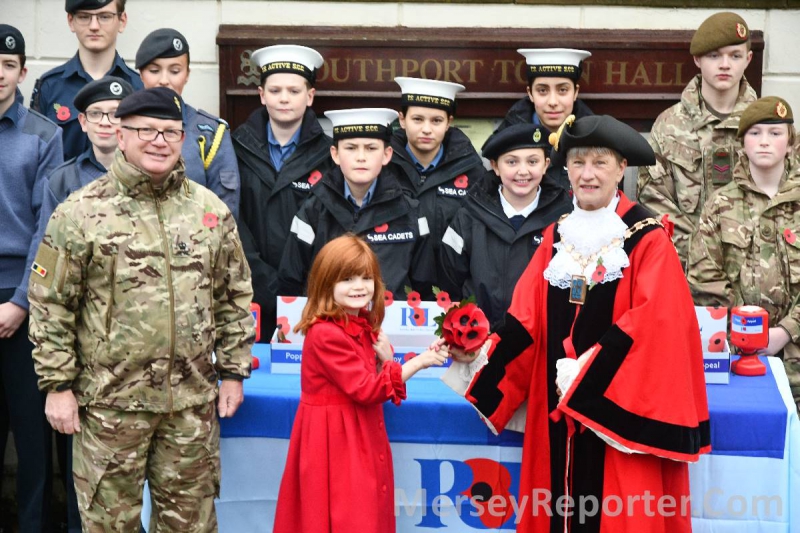 Southport Royal British Legion has launched the annual Poppy Appeal