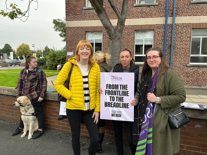 Warrington and Halton hospital staff begin 3rd round of strike action, says UNISON