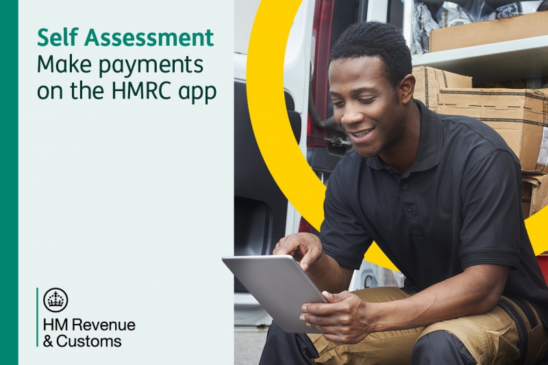 Self Assessment payments via the HMRC app treble to £121m