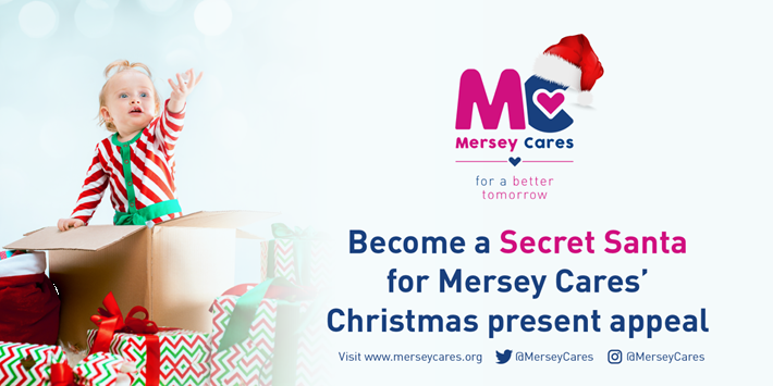 Become a ‘Secret Santa’ this Christmas to help kids in Cheshire and Merseyside