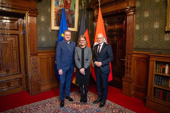 Liverpool City Region Mayor Steve Rotheram leads delegation to forge closer ties with German City state of Hamburg