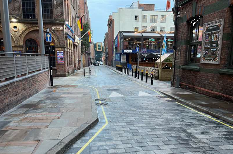 A major makeover to Liverpool’s historic Ropewalks District has been completed
