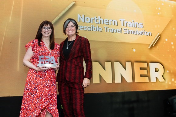 Northern wins national business award for innovative approach to accessible rail travel