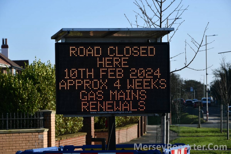 Temporary Road Closures to enable upgrade of major gas main in Southport