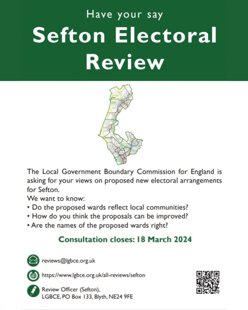 Local Government Boundary Review of the Metropolitan Borough of Sefton