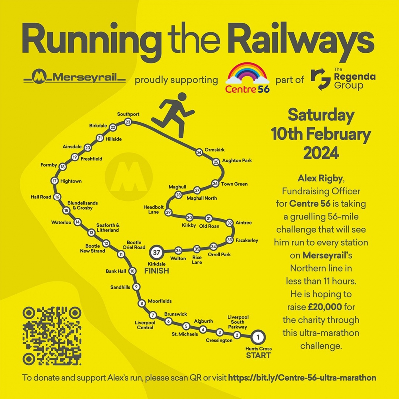 Charity fundraiser's incredible Merseyrail challenge